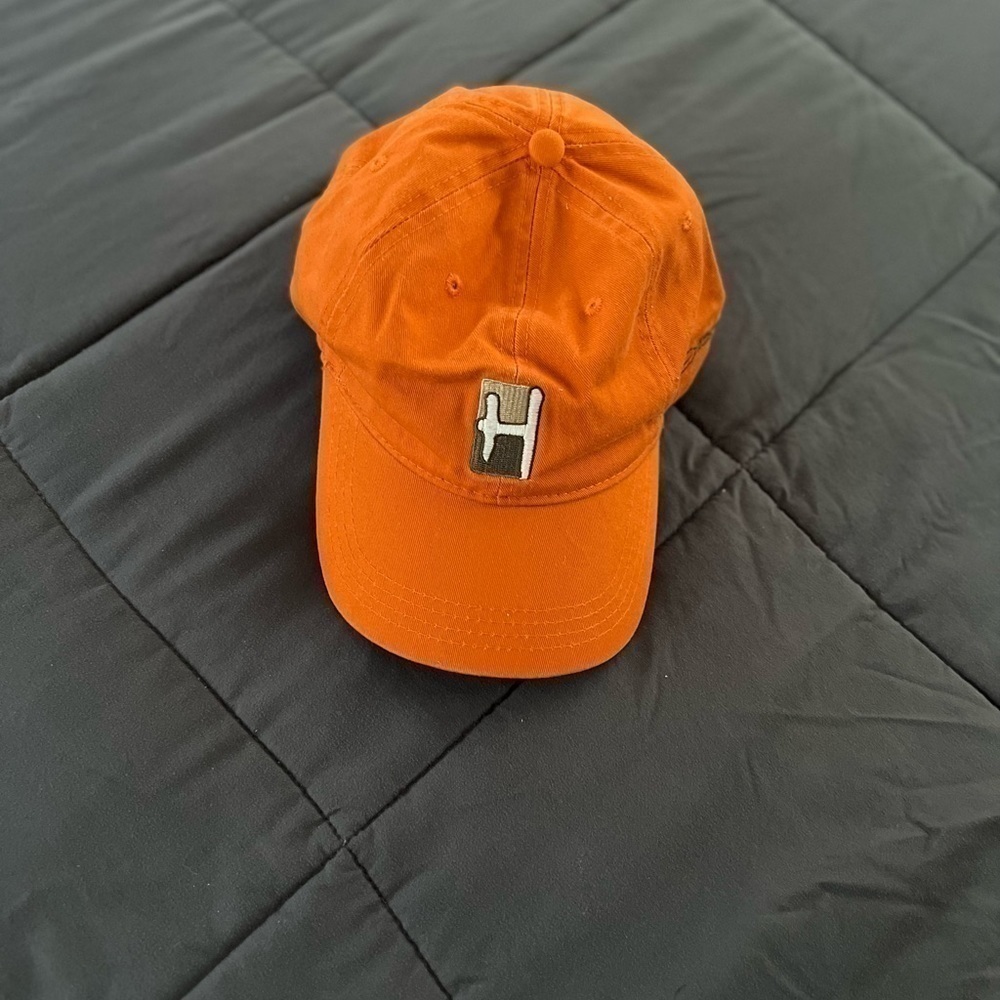 Heybo southern by choice southern pride orange adjustable baseball cap hat